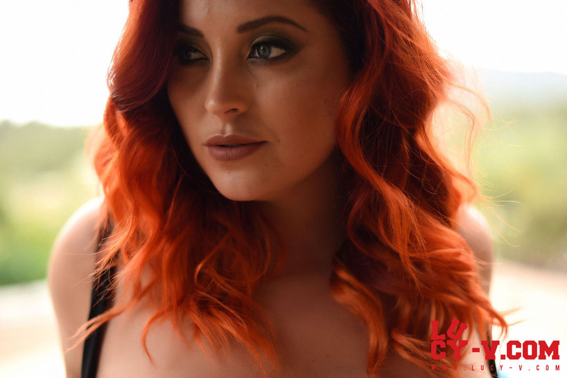 Busty Redhead Babe Lucy Vixen 05