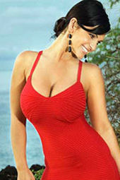 Denise Milani Outside